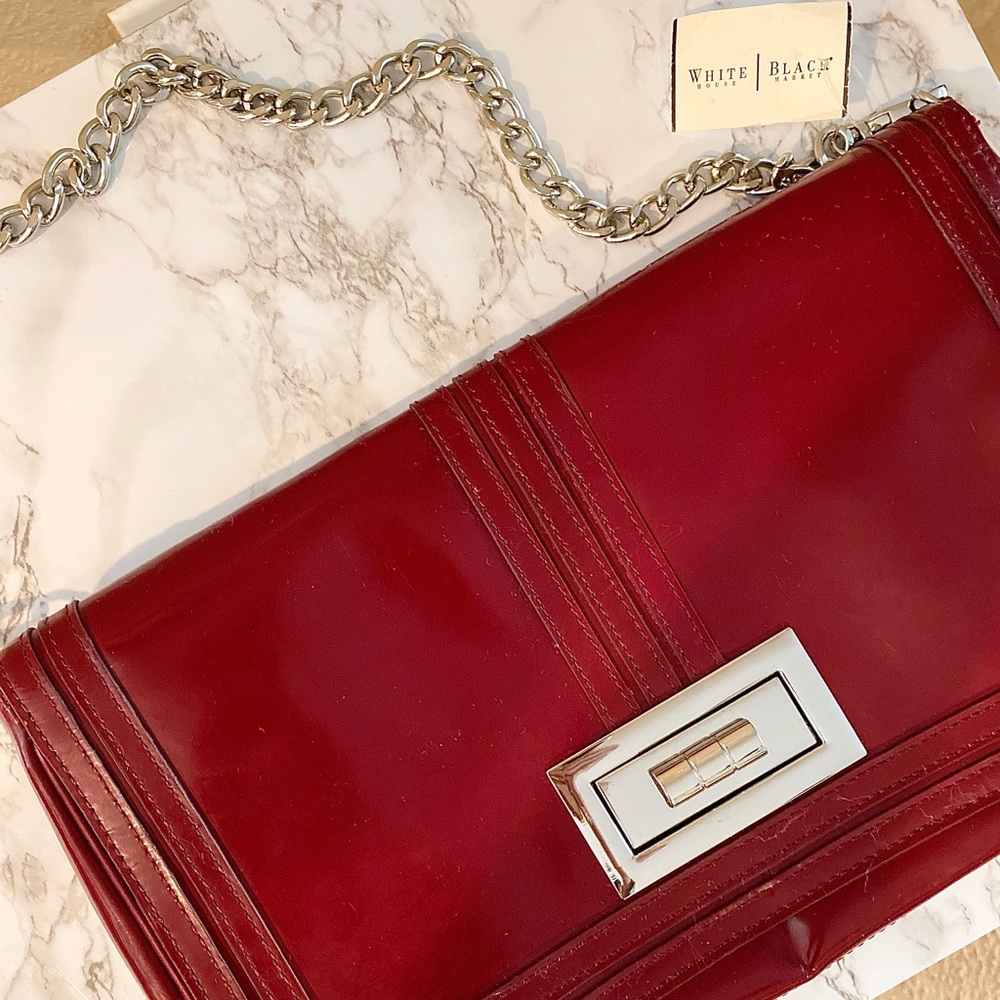 White House Black Market Burgundy Bag (NEW)